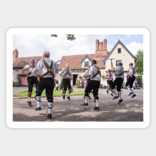 Colchester Morrismen at the Peacock Inn #3 Sticker